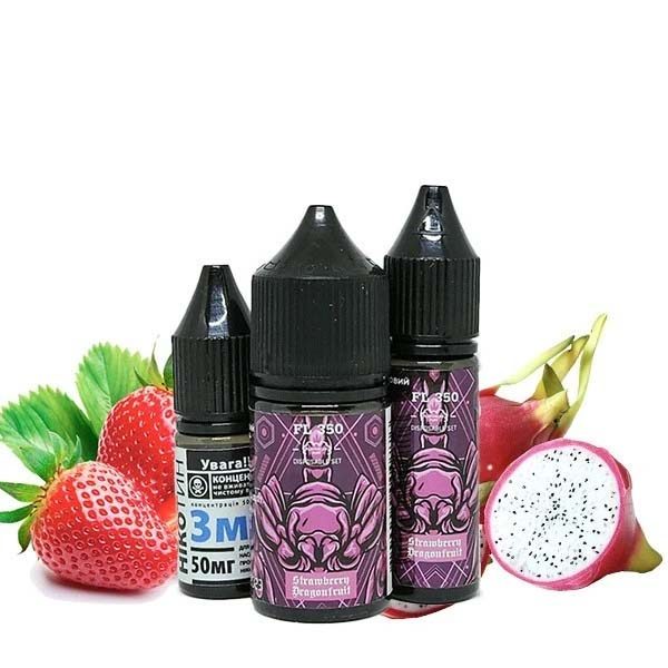 Рідина Самозаміс Flavorlab FL350 30ml Strawberry Dragonfruit Полуниця Драконів Фрукт