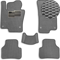 Коврики в салон EVA для Volkswagen Passat B6 2005-2010 (Металевий підп'ятник) Сірі 5 шт