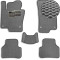 Коврики в салон EVA для Volkswagen Passat B6 2005-2010 (Металлический подпятник) Серые 5 шт
