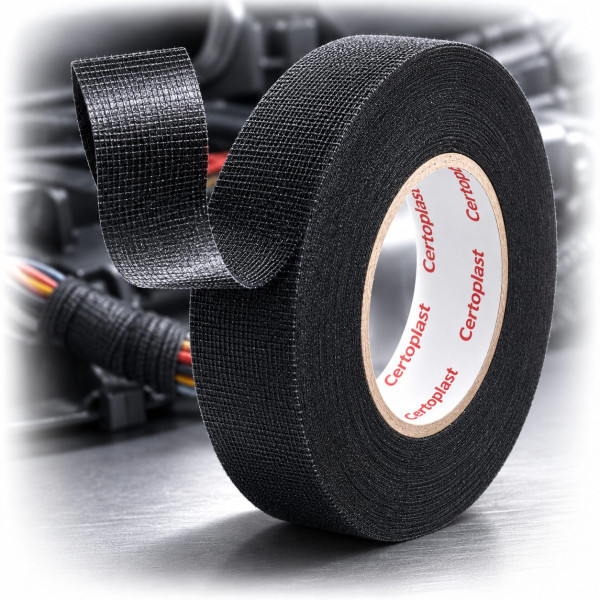 Ізолента Антискрип тканинна Certoplast 25 м x 19 мм 0.24 мм Антискрип № 05