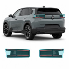 Антигравийная защитная бронепленка по лекалам для Citroen C5 Aircross II 2025- задние фонари стопы