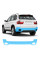 Антигравійна захисна бронеплівка за лекалами для BMW X5 E70 2006-2013 - задній бампер