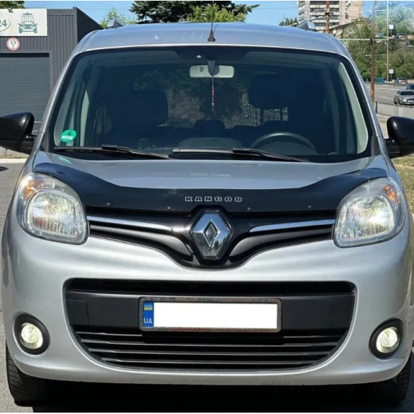 Дефлектор капота мухобойка Renault Kangoo 2013- после рестайлинга (Vip Tuning) RL31