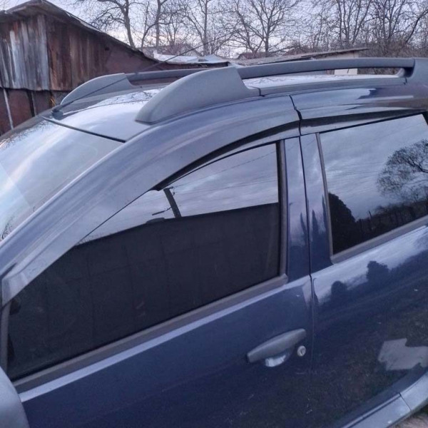 Дефлектори вікон вітровики Renault Duster 2010-2016 скотч SunPlex (SP-S-28)