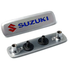 Эмблема шильдик Suzuki для автомобильных ковриков Алюминий 1 шт