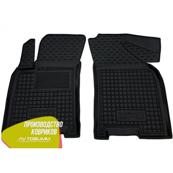 Передні килимки в автомобіль Daewoo Gentra 2013- (Avto-Gumm)