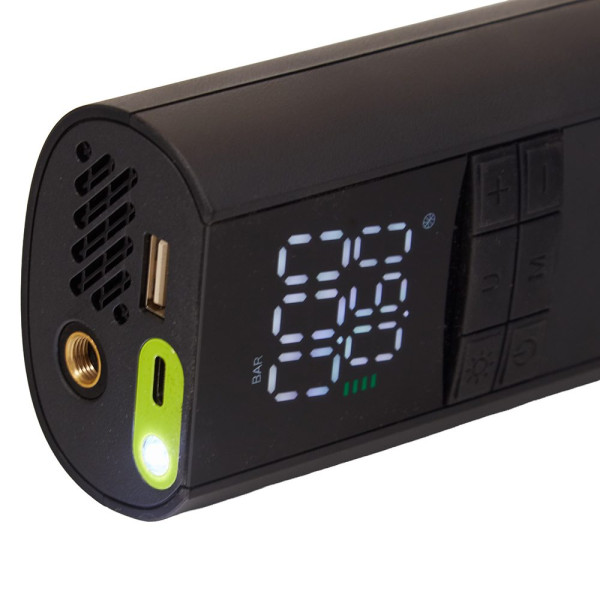 Портативний компресор акумуляторний Vitol 3в1 7.4V 29.6wh 8000mAh РК-дисплеєм (K-35)