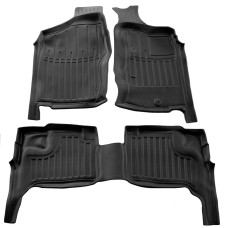 Комплект 3D ковриков в салон  Nissan Navara D22 1998- ПРАВЕ КЕРМО