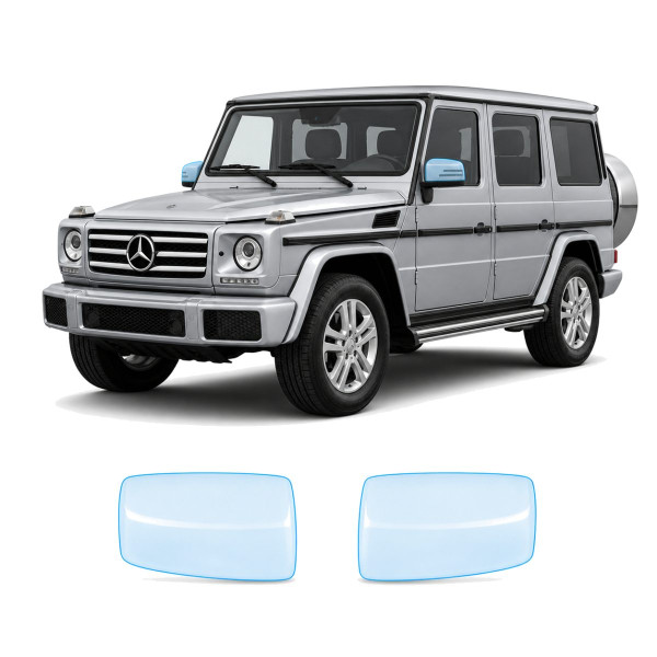 Антигравійна захисна бронеплівка за лекалами для Mercedes-Benz G-Class W463 1990-2018 - дзеркала