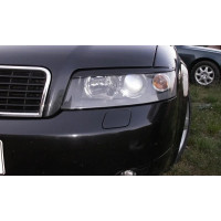 Реснички фар Fly для Audi A4 (В6) 2001-2005 Черные 2 шт