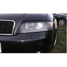 Вії фар Fly для Audi A4 (В6) 2001-2005 Чорні 2 шт