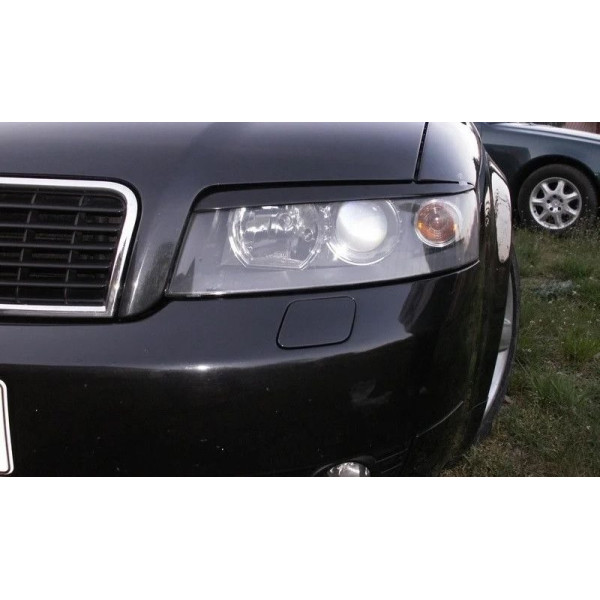 Вії фар Fly для Audi A4 (В6) 2001-2005 Чорні 2 шт