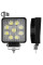 LED фара Brevia Flood Близьке світло 10-30V 27W (9x3W) 1980Lm Алюмінієвий корпус IP68 (10642QSX1)