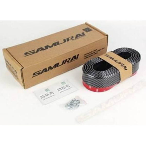 Молдинг бампера спідниця Samurai 250х5см скотч 3М Карбон