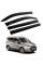 Дефлектори вікон вітровики для Ford Tourneo Connect 5d Скотч 3M Voron Glass