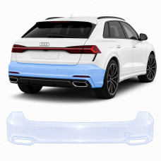 Антигравійна захисна бронеплівка за лекалами для Audi Q8 4M facelift 2024- задній бампер