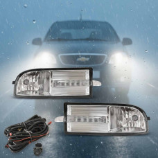 Протитуманні фари Chevrolet Aveo III 2006-2012 51W LED-2W / FOG DRL з електропроводкою (CV304-LED)