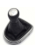 Ручка КПП с пыльником в сборе Модельная для Nissan Qashqai J10 Juke 2006-2013 5 Скоростей Перфорация Кожа