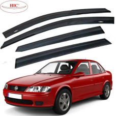 Дефлектори вікон вітровики HIC для Opel Vectra B 1995-2002 Оригінал (OP02)
