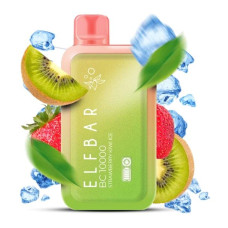 Elf Bar BC 10000 Затяжек Strawberry Kiwi Ice (Клубника Киви Лед) С Индикацией