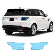 Антигравийная защитная бронепленка по лекалам для Land Rover Range Rover Sport L494 facelift 2018-2022 - задние фонари стопы