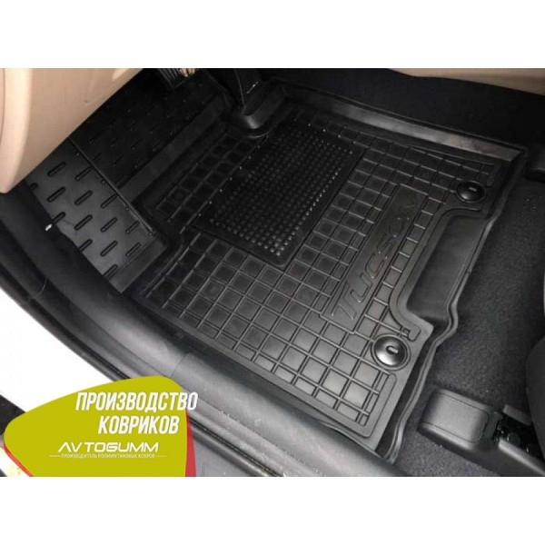 Автомобильные коврики для Hyundai Tucson 2016- (Avto-Gumm)