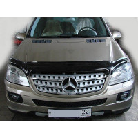 Дефлектор капота мухобойка Mercedes ML (W164) 2005-2011
