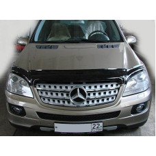 Дефлектор капота мухобойка Mercedes ML (W164) 2005-2011