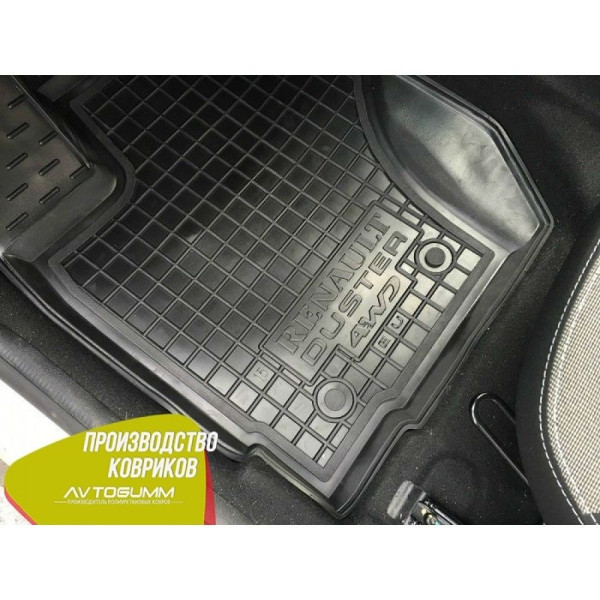 Автомобільні килимки в салон Renault Duster 2015- (Avto-Gumm)