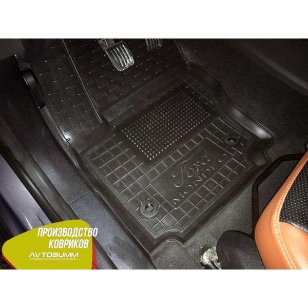 Водійський коврик в салон Ford Mondeo 2007-2014 (Avto-Gumm)