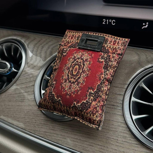 Ароматизатор автомобильный арома саше Hurricane Бабушкин коврик LIMITED EDITION ручной работы