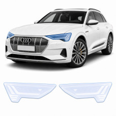 Антигравийная защитная бронепленка по лекалам для Audi e-tron GE 2019-2022 - оптика (фары и ПТФ)
