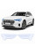 Антигравийная защитная бронепленка по лекалам для Audi e-tron GT J1 2021- оптика (фары и ПТФ)