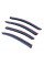 Дефлектори вікон для Hyundai Accent 2006-2010 Скотч 3М Voron Glass