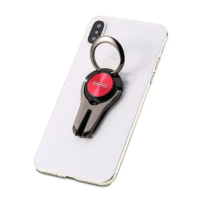 Держатель для телефона кольцо REMAX RL-BK01,на воздуховод,палець (красный)
