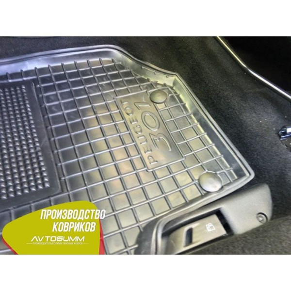 Передні килимки в автомобіль Peugeot 301 2013- (Avto-Gumm)