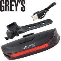 Велосипедный задний фонарь Grey's LED 6 режимов 80 х 30 х 15 мм 1 шт (GR11120)