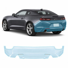 Антигравійна захисна бронеплівка за лекалами для Chevrolet Camaro VI facelift 2019-2024 - задній бампер