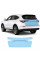 Антигравийная защитная бронепленка по лекалам для Acura MDX YD4 2022 - зона крышки багажника