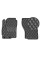 Коврики в салон передние для Mitsubishi Outlander 2012-2020 Экокожа с подпятником 2 шт (Rombus)