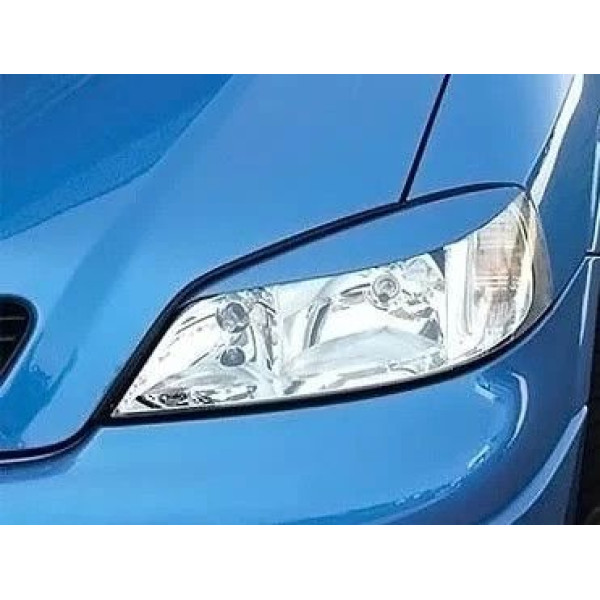 Вії фар Fly для Opel Astra G 98-08 Чорні 2 шт