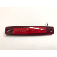 Габарит LED прямоугольный 100х10 мм / 12/24V / 6 диодов / Красный 1 шт MRT (104 K 022)