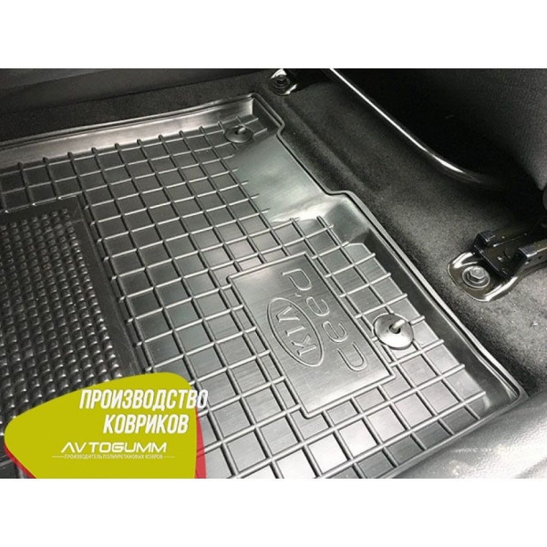 Водительский коврик в салон Kia Ceed (JD) 2012- (Avto-Gumm)