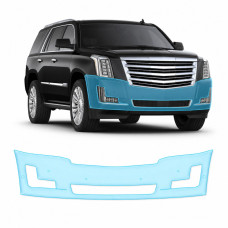 Антигравийная защитная бронепленка по лекалам для Cadillac Escalade IV 2015-2020 - передний бампер