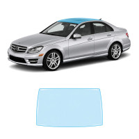 Антигравійна захисна бронеплівка за лекалами для Mercedes-Benz C-Class W204 facelift 2011-2014 - зона даху