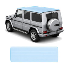 Антигравийная защитная бронепленка по лекалам для Mercedes-Benz G-Class W463 1990-2018 - зона крыши