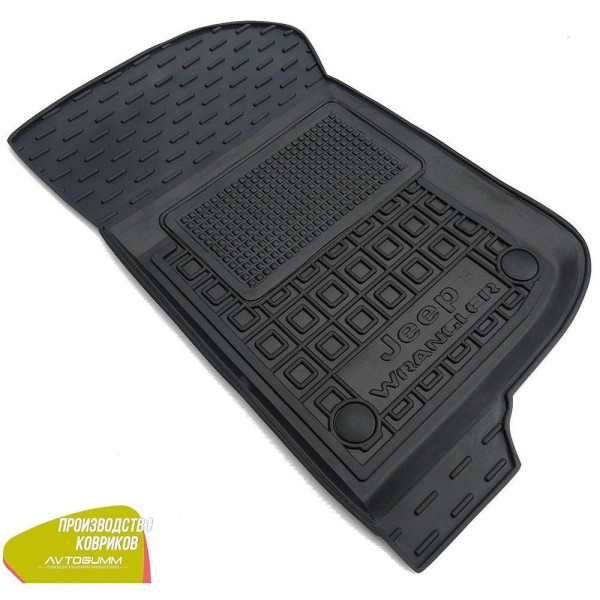 Водійський коврик в салон Jeep Wrangler 2018 - 2/4 двері (AVTO-Gumm)