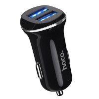 Автомобильное зарядное устройство HOCO Z1 (2USB 2.1A) Черный (Оригинал)