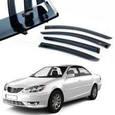 Дефлекторы окон ветровики для Тойота Camry V30 2002-2006 (T11-1)