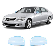Антигравийная защитная бронепленка по лекалам для Mercedes-Benz S-Class W221 2005-2009 - зеркала